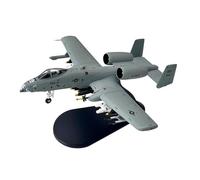 SYOEUR A-10 A10 Thunderbolt II a Escala 1/100 para avión de Ataque Warthog Hog, Modelo de avión de Metal Fundido a presión Playkits(A-10C Warthog HH)