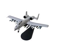SYOEUR A-10 A10 Thunderbolt II a Escala 1/100 para avión de Ataque Warthog Hog, Modelo de avión de Metal Fundido a presión Playkits(A-10A Shark DS)