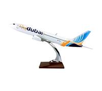 SYOEUR Apto para B737-800, Modelo De Aviación Fly Dubai Boeing, Avión Juguete, Colección Aviones Aleación Metal Kit de Juego de Pasatiempo