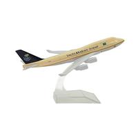 SYOEUR Avión A Escala 1 400 Apto para Boeing B747, Modelo De, con Soporte, Coleccionables En Miniatura Kit de Juego de Pasatiempo