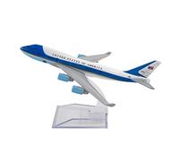 SYOEUR Avión Aleación A Escala 1 400 Apto para Boeing 747 Air Force One 16cm, B747, Modelo Colección Regalos Kit de Juego de Pasatiempo