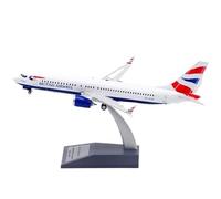 SYOEUR Avión Coleccionable De Aleación 1 200 para British Airways Boeing B737-8 MAX Modelo De Avión Fundido A Presión Playkits