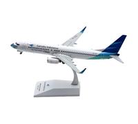 SYOEUR Avión Coleccionable De Aleación 1 200 para Garuda Indonesia Airlines Boeing B737-8MAX Avión Fundido A Presión Modelo Jet PK-GFQ Playkits