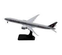 SYOEUR Avión Coleccionable De Aleación 1 400 para Qatar Airways Boeing B777-300ER Avión Fundido A Presión Modelo Jet A7-BEF con Soporte Playkits