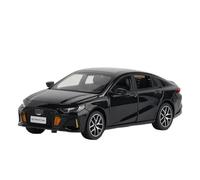 SYOEUR Coche Modelo Pequeño 1:24 para Trumpchi Shadow Leopard Miniatura Aleación Metal Fundido Presión Sonido Y Luz Extraíble Juego Modelo de Coche Hobby(Negro)