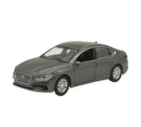 SYOEUR Coches Juguete 1:38 para Hyundai Crown Prince Pasatiempos Coleccionables Juguetes Regalo Recuerdo Juego Modelo de Coche Hobby(Gray)