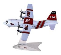 SYOEUR Escala 1 200 para 571470 Cal Fire C-130H 116 Modelo de avión de aleación fundida a presión en Miniatura Modelo de avión único Playkits