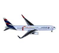 SYOEUR Escala 1 400 para XX4244 LATAM 767-300ER PT-MSY Modelo de avión de aleación fundida a presión en Miniatura Modelo de avión único Playkits