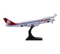 SYOEUR Escala 1 400 XX4356C Cargolux Airlines 747-8F LX-VCC Avion Metal Aviacion miniaturas Juguetes Modelo de avión Playkits