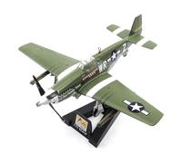 SYOEUR Escala 1 72 para El Caza Americano P-51B Mustang, Modelo De Avión Terminado, Ornamento, Colección Exhibición Juguete, Regalo 36357 Kit de Juego de Pasatiempo