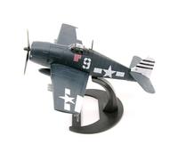 SYOEUR Escala 1 72 para La Segunda Guerra Mundial, Caza F6F De Marina Los EE. UU., Aleación Simulación 1945, Modelo Avión Fundido A Presión, Juguete Colección, Regalo Kit de Juego de Pasatiempo