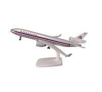 SYOEUR Metal Aleación 20 Cm Apto para Aviación AA MD-11 19 B777 Modelo Avión Fundido A Presión con Tren Aterrizaje Presente Kit de Juego de Pasatiempo(B)