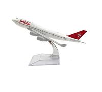 SYOEUR Modelo Avión Construcción 16cm Apto para De Airbus B747 con Accesorios Básicos para Regalo Decoración Kit de Juego de Pasatiempo