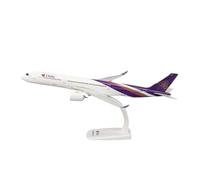 SYOEUR Modelo Avión Simulación Tailandesa Airbus A350-900 A Escala 1 200 con Tren Aterrizaje Y Acabado En Metal. Colección De Juguetes Kit de Juego de Pasatiempo