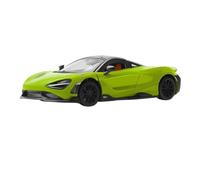SYOEUR Modelo Coche Súper Deportivo A Escala 1:24 para McLaren 765LT Metal Fundido Presión Aleación Decoración Juego Modelo de Coche Hobby(Verde)