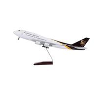 SYOEUR Modelo de avión a Escala 1:157 B747-400 para UPS Express Cargo Airlines, réplica de avión de Resina con Acabado Fundido a presión Playkits