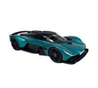 SYOEUR Modelo De Coche Aleación Aston Martin Valkyrie A Escala 1:18, Colección Estática Juego Modelo de Coche Hobby(Verde)
