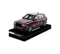 SYOEUR Resina Fundida Presión 1:18 para Rolls-Royce Cullinan BB Edición De Lujo Modelos Vehículos Regalo para Entusiastas Juego Modelo de Coche Hobby(Blue-A)