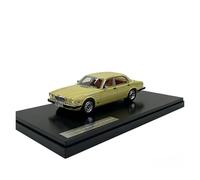 SYOEUR Resina Fundida Presión 1:43 para Jaguar XJ6 4,2 Serie III 1979 Modelo Retro Vintage Coleccionable Regalo para Fanáticos Coches Juego Modelo de Coche Hobby(Verde)
