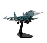 SYOEUR SU-34 SU34 a Escala 1/100 para Platypus Fighter Bomber, Modelo de avión Militar de Metal Acabado, Fundido a presión Playkits