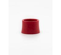 Syos Ligadura de saxofón tenor rojo carmín, gran ajuste para boquillas Syos y compatible con boquillas de goma de saxofón tenor