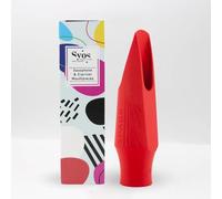 Syos Originals Spark - Boquilla para saxofón tenor (7 puntas, color rojo carmín