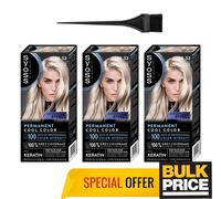 Syoss 10-53 Cool Light Blond Clean Luminous Tone Professional Hair Color 3-Pack