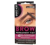 Syoss Brow Tint, Dark Brown Pack of 1, 10 ml