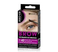 SYOSS Brow Tinte para Cejas Castaño Claro (1 x 10 ml), coloración permanente pelo, resistente al agua, 40 días de duración y hasta 10 usos, para unas cejas perfectas