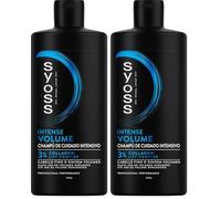 Syoss - Champú Volumen, 440 ml, Para cabello fino o sin volumen, Hasta 48h de volumen sin apelmazar, Cabello como recién salido de la peluquería (Paquete de 2)