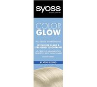 SYOSS COLORGLOW Tinte para el cabello, color marrón profundo, coloración semipermanente, nivel 1, 3 x 100 ml (rubio platino frío)
