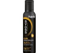 Syoss Curl Mousse Paleta de 250 ml 3 en 1 de espuma para rizar el cabello, protege y repara el cabello rizado con complejo vitamínico, adecuado para el método de pelo rizado