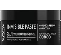 Syoss Invisible Pasta 100 ml, cera para el cabello 3 en 1 Styling, protección, fuerza, pasta capilar con complejo vitamínico, pomada para un toque final natural y una sujeción duradera 3