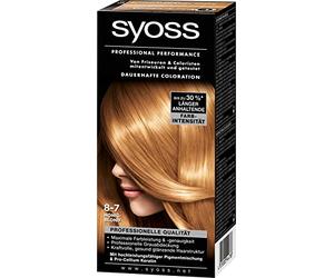 Syoss - Juego de 3 kits de coloración Professional Performance 8 - 7 miel