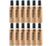 Syoss Keratin Espuma Fijadora 12x 250ml 48H Extra Fuerte Parada Brillo Boost