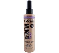 Syoss Spray de protección térmica de 230 ° (200 ml), spray de calor que ofrece protección contra el calor hasta 230 °C, con control de encrespamiento para un peinado duradero