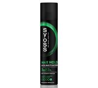 Syoss - Laca Max Fijación, 1 uds de 300ml, 48h de fijación Mega Fuerte, Ayuda a proteger el pelo de la humedad y de los rayos solares, Cabello como recién salido de la peluquería