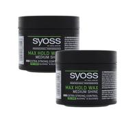 Syoss Max Hold Cera para el Cabello Megamoc, 150 ml