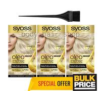 Syoss Oleo 10-50 Ceniza Rubio Color de Cabello Crema Brillo Brillante Sin Amo...