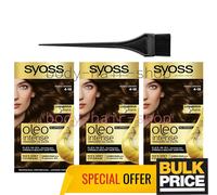 Syoss Oleo 4-18 Mokka color de cabello marrón rico aceite nutritivo de...