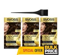 Syoss Oleo 4-18 Mokka color de cabello marrón rico aceite nutritivo de larga ...