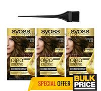 Syoss Oleo 4-60 Oro Marrón Libre de Amoníaco Intenso Rico Brillo Color de Cab...