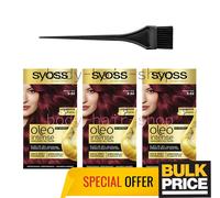 Syoss Oleo 5-92 Color de pelo rojo brillante intenso vibrante pigmento brillo...