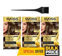 Syoss Oleo 6-54 Cenicero Rubio Oscuro Libre de Amoníaco Intenso Color de Cabe...