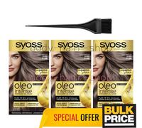 Syoss Oleo 7-56 Cenicero Rubio Medio Intenso Elegante Color de Cabello Tono...