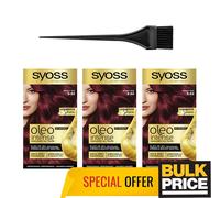 Syoss Oleo Intense 5-92 Brillante Rojo sin Amoníaco Pelo Color Salón Calidad