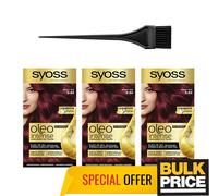 Syoss Oleo Intense 5-92 Brillante Rojo sin Amoníaco Pelo Color Salón Calidad