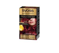 Syoss Oleo Intense - Tono 5-92 Rojo Intenso - Coloración permanente sin amoníaco - Resultados de peluquería - Cobertura profesional de canas