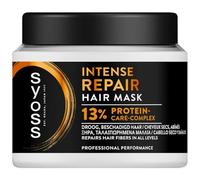 Syoss - Pack de 6 mascarillas capilares para cabello seco y dañado - Reparación intensiva - 400 ml
