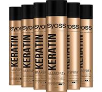 syoss pelo Spray Queratina grados 4 de retención, extra fuerte, 6 unidades (6 x 400 ml)